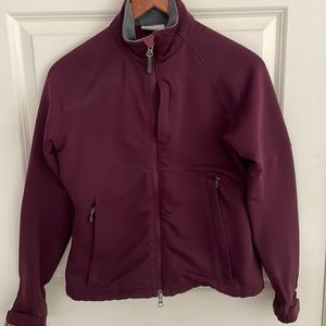 Ibex softshell women’s plum coat